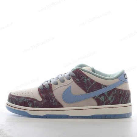 Nike SB Dunk Low Mens and Womens Shoes Blue Red Grey FN lhw