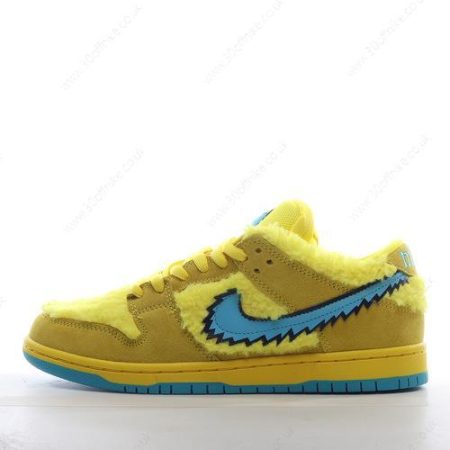 Nike SB Dunk Low Mens and Womens Shoes Blue Yellow CJ lhw
