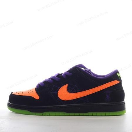 Nike SB Dunk Low Mens and Womens Shoes Green Black Orange BQ lhw