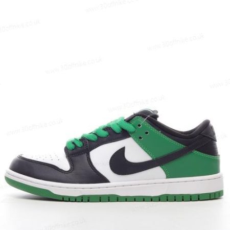 Nike SB Dunk Low Mens and Womens Shoes Green Black White BQ lhw