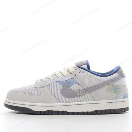 Nike SB Dunk Low Mens and Womens Shoes Grey Blue DQ lhw