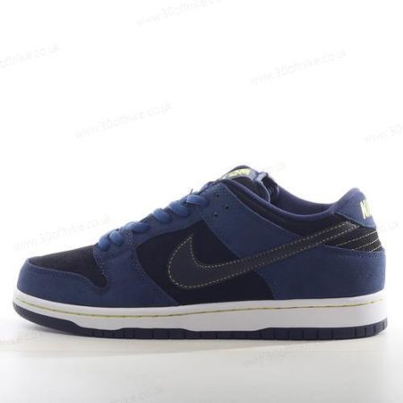 Nike SB Dunk Low Mens and Womens Shoes Navy Black lhw