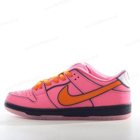Nike SB Dunk Low Mens and Womens Shoes Pink Yellow FD lhw