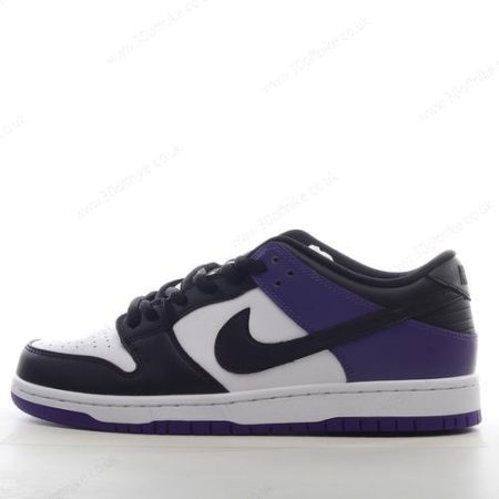 Nike SB Dunk Low Mens and Womens Shoes Purple Black White BQ lhw