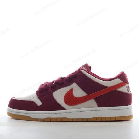 Nike SB Dunk Low Mens and Womens Shoes Red White DX lhw