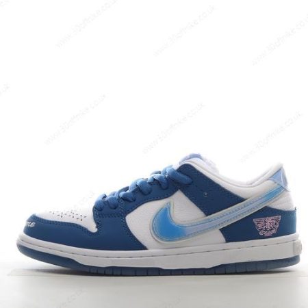 Nike SB Dunk Low Mens and Womens Shoes White Blue FN lhw