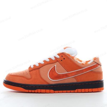 Nike SB Dunk Low Mens and Womens Shoes White Orange FD lhw