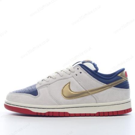 Nike SB Dunk Low Mens and Womens Shoes Yellow Blue White lhw