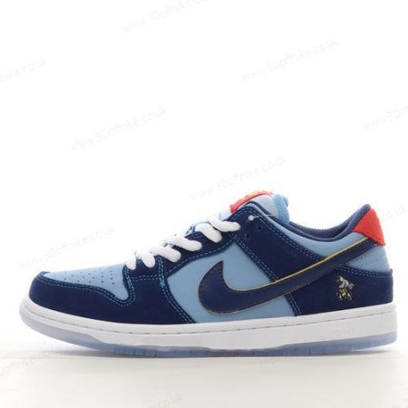 Nike SB Dunk Low Pro Mens and Womens Shoes Blue White DX lhw