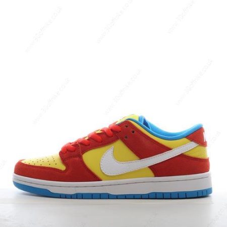 Nike SB Dunk Low Pro Mens and Womens Shoes Red White Yellow Blue BQ lhw