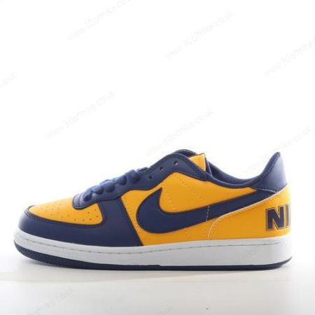 Nike Terminator Low Mens and Womens Shoes Blue Yellow FJ lhw