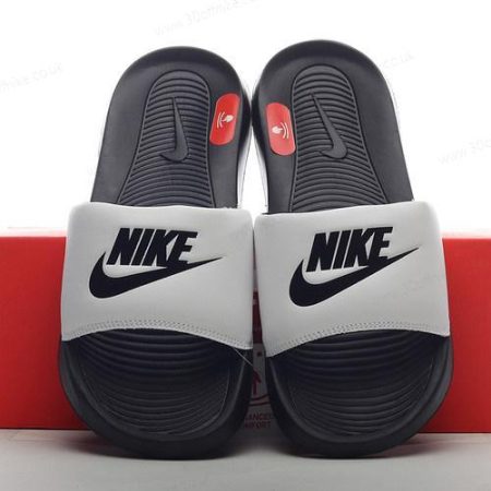 Nike Victori One Slide Mens and Womens Shoes White Black CN lhw
