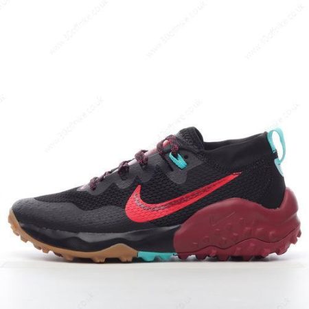 Nike Wildhorse Mens and Womens Shoes Black Red CZ lhw