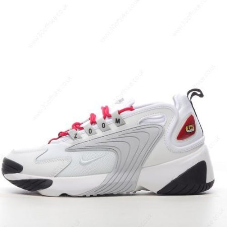 Nike Zoom K Mens and Womens Shoes Grey White Red AO lhw