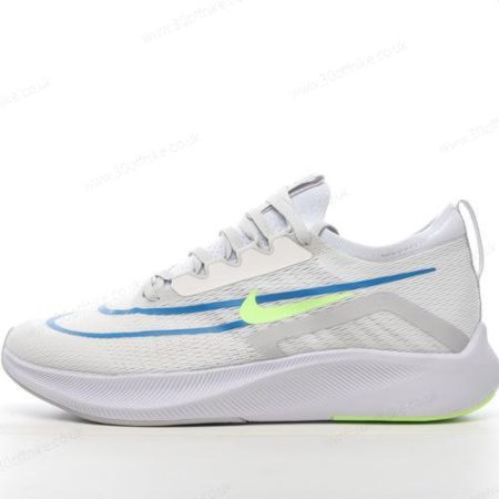 Nike Zoom Fly Mens and Womens Shoes Black White Silver Grey Blue lhw