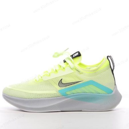 Nike Zoom Fly Mens and Womens Shoes Green White CT lhw