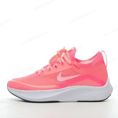 Nike Zoom Fly Mens and Womens Shoes Pink White CT lhw