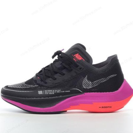 Nike ZoomX VaporFly NEXT Mens and Womens Shoes Black Violet Grey Red CU lhw