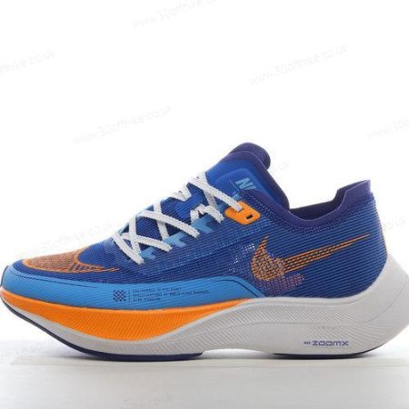 Nike ZoomX VaporFly NEXT Mens and Womens Shoes Blue Orange White FD lhw