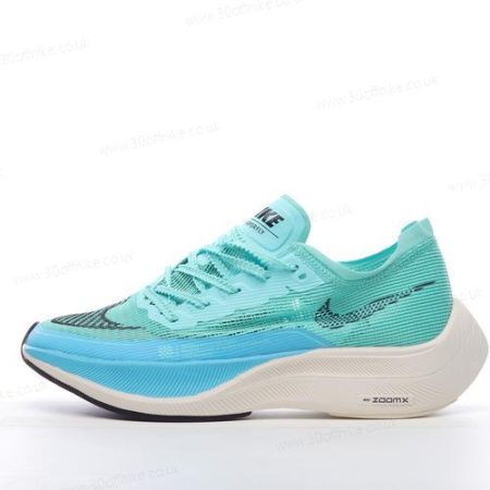 Nike ZoomX VaporFly NEXT Mens and Womens Shoes Green Blue CU lhw