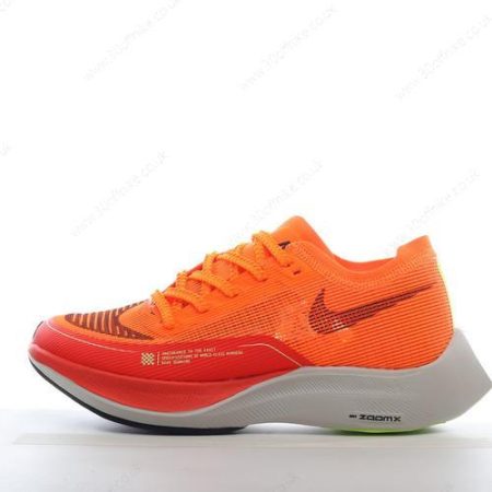 Nike ZoomX VaporFly NEXT Mens and Womens Shoes Orange CU lhw
