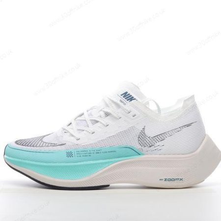 Nike ZoomX VaporFly NEXT Mens and Womens Shoes White Green CU lhw