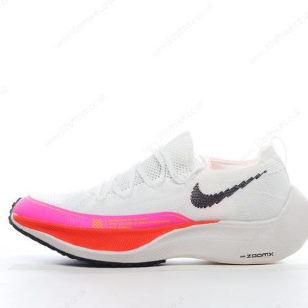 Nike ZoomX VaporFly NEXT Mens and Womens Shoes White Pink DJ lhw