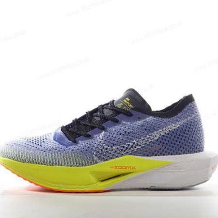 Nike ZoomX VaporFly NEXT Mens and Womens Shoes Blue Yellow Black DV lhw