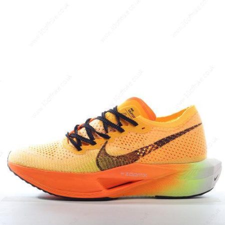 Nike ZoomX VaporFly NEXT Mens and Womens Shoes Orange Yellow DV lhw