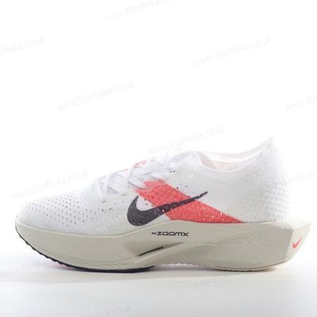 Nike ZoomX VaporFly NEXT Mens and Womens Shoes White Black Red FD lhw
