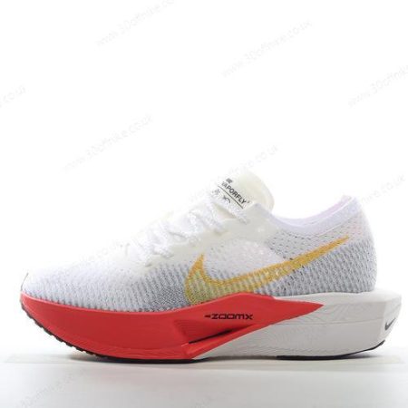Nike ZoomX VaporFly NEXT Mens and Womens Shoes White Orange Grey DV lhw